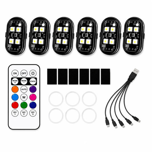 Kit Premium 4 Leds RGB